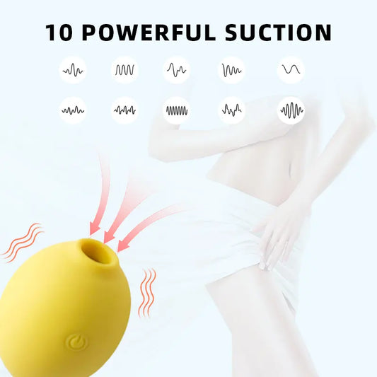Mini Lemon Suction Pleasure Toy
