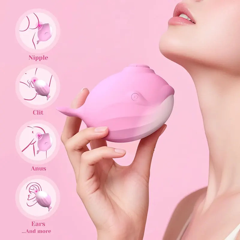 Whale Suction Vibrator