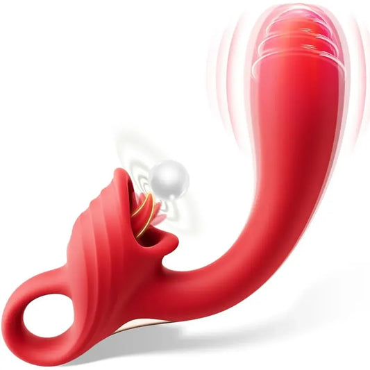 Rose Lip Licking Clitoral Vibrator