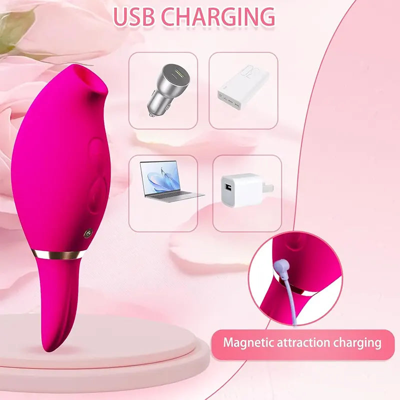 Dual-Ended Pleasure Vibrator