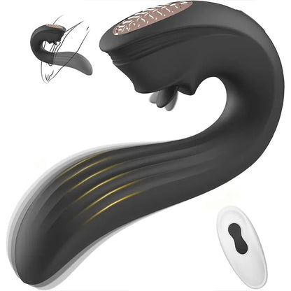 Remote Tongue Vibrator for Women