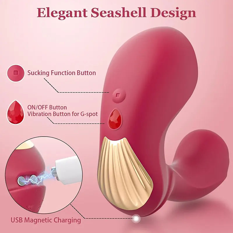 Suction and Vibration G-Spot Toy