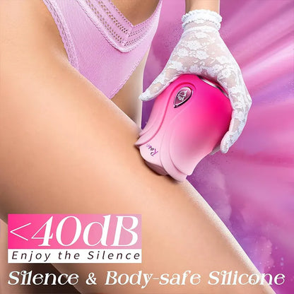Rose Sucking and Vibrating Toy