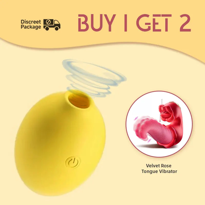 Mini Lemon Suction Pleasure Toy